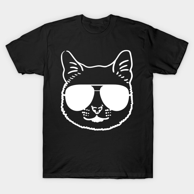 Cute Cat Face White New T-Shirt by trendybestgift